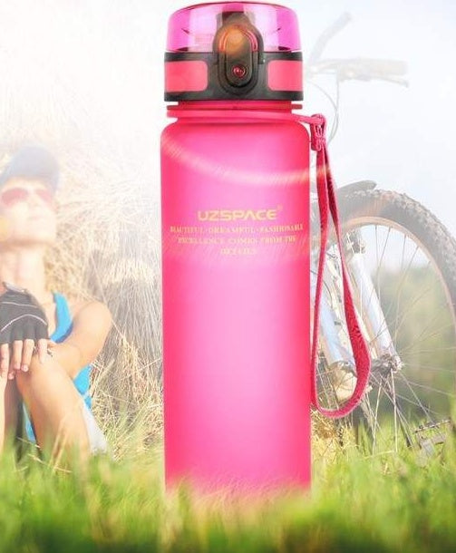 Uzspace Portable Motion Tritan Sport Water Bottle Bpa Free