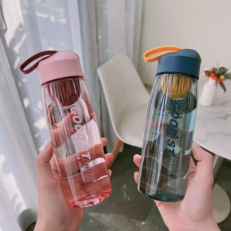 Portable Filter Screen With Sports Bottle Plastic Cup